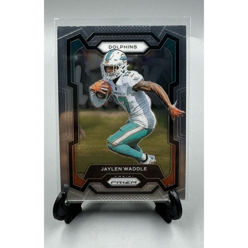 2023‎ Panini Prizm Football #185 Jaylen Waddle - Miami Dolphin's